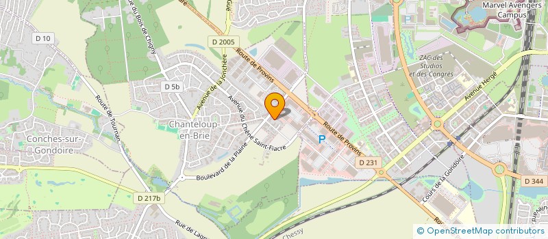 localisation de l'entreprise MONSIEUR NOUR-EDDINE SEBAIHI  CHANTELOUP-EN-BRIE