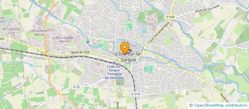 localisation de l'entreprise MONSIEUR NOUR EDDINE ZRHAL  L'ISLE-SUR-LA-SORGUE