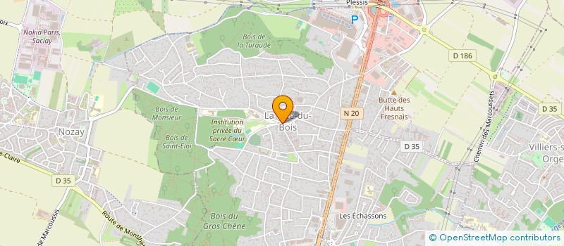 localisation de l'entreprise MONSIEUR NOUR-EDIN CHAHIB à LA VILLE-DU-BOIS