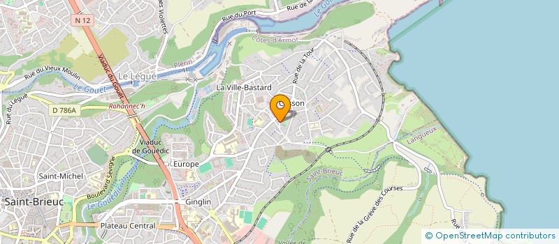 localisation de l'entreprise MONSIEUR NOUR EL ISLAM HAMI à ST BRIEUC