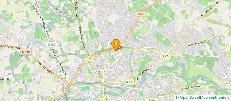 localisation de l'entreprise MONSIEUR NOUR ESSADDIKI  CARPENTRAS