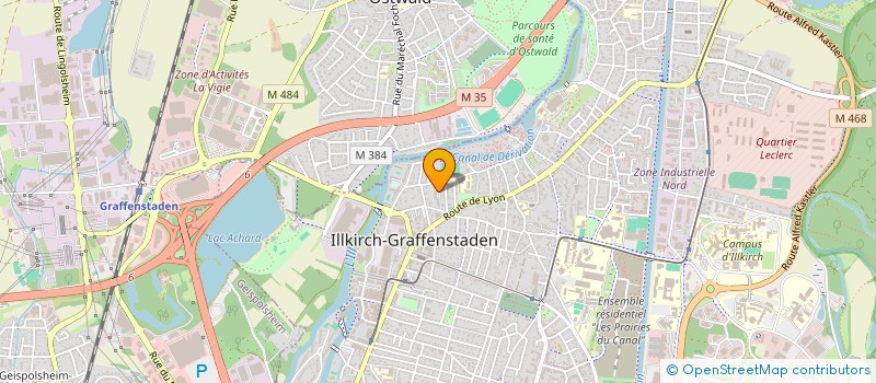 localisation de l'entreprise MONSIEUR NOUR HAKKARI  ILLKIRCH-GRAFFENSTADEN