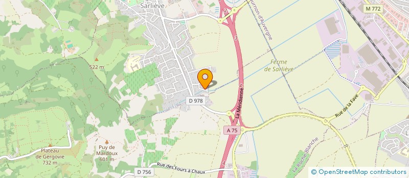 localisation de l'entreprise MONSIEUR NOUR KALMANN  PERIGNAT-LES-SARLIEVE