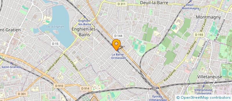 localisation de l'entreprise MONSIEUR NOUR MACKIN  ENGHIEN-LES-BAINS