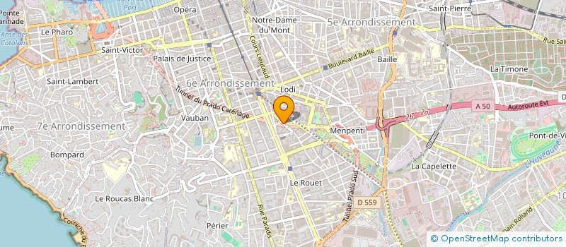 localisation de l'entreprise MONSIEUR NOUR MAHI à MARSEILLE