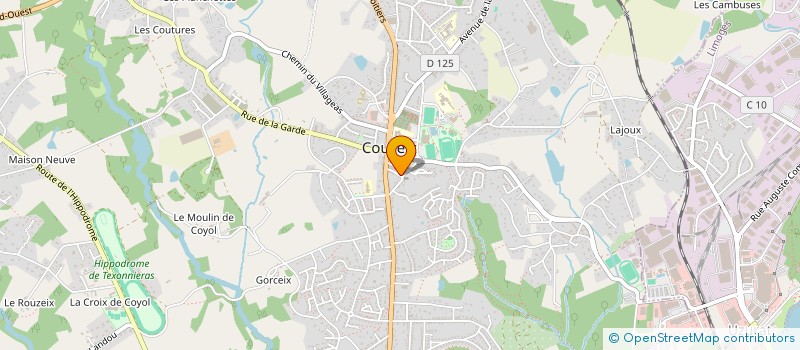 localisation de l'entreprise MONSIEUR NOUR SHEIKH HASSAN à COUZEIX