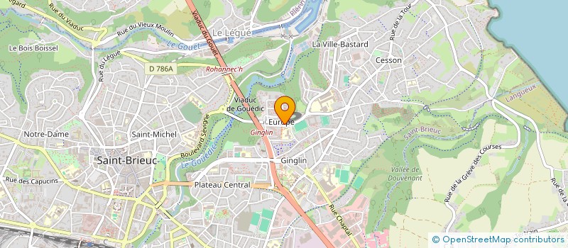 localisation de l'entreprise MONSIEUR NOUR ZAHNAOUI  SAINT-BRIEUC