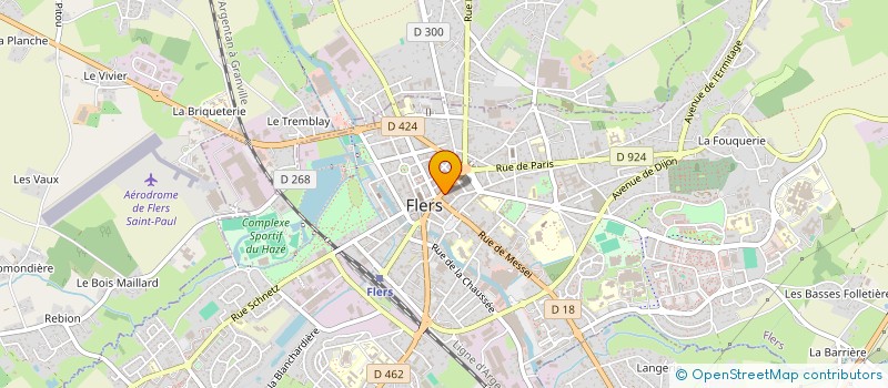 localisation de l'entreprise MONSIEUR NOURADINE CHENATIF à FLERS