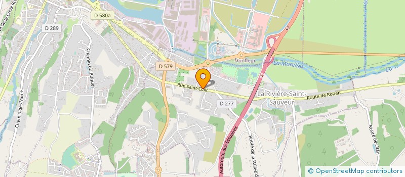 localisation de l'entreprise MONSIEUR NOURADINE MOREL  LA RIVIERE-SAINT-SAUVEUR