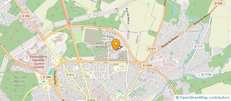 localisation de l'entreprise MONSIEUR NOURALDAIM YACOUB ADAM à MELUN