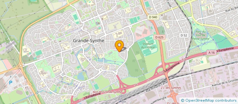 localisation de l'entreprise MONSIEUR NOURALI TAKDEMT  GRANDE-SYNTHE