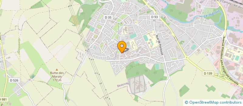 localisation de l'entreprise MONSIEUR NOURDDIN LAGHRARI  BEAUVAIS