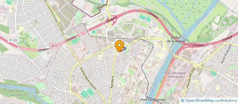 localisation de l'entreprise MONSIEUR NOURDDINE BOUGOTAYA à ANGERS