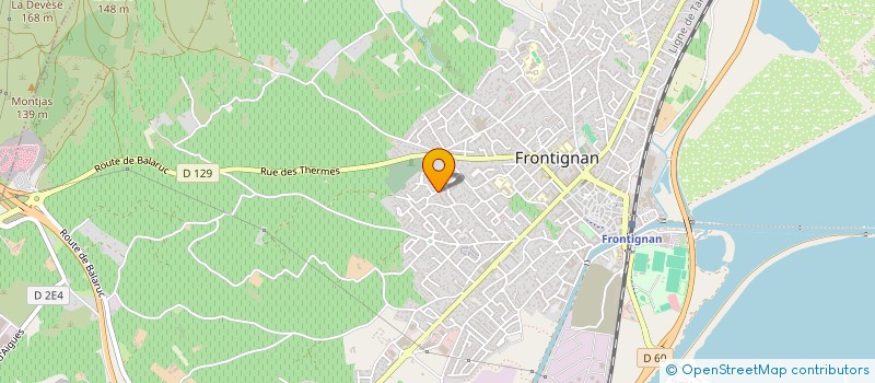 localisation de l'entreprise MONSIEUR NOURDDINE DEBZA à FRONTIGNAN