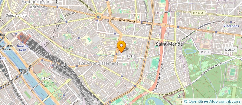 localisation de l'entreprise MONSIEUR NOURDDINE LAMMARI  PARIS