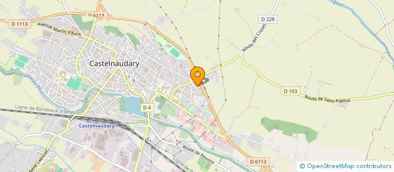 localisation de l'entreprise MONSIEUR NOURDIN SOUFYANE à CASTELNAUDARY