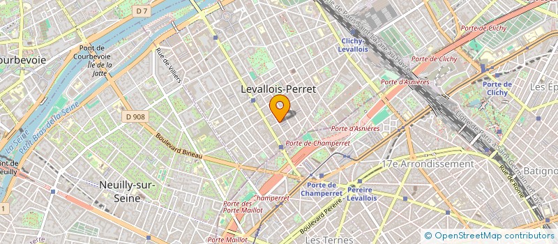 localisation de l'entreprise MONSIEUR NOURDINE AYARI à LEVALLOIS PERRET