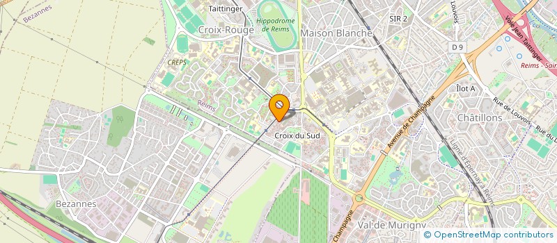 localisation de l'entreprise MONSIEUR NOURDINE BAOULI  REIMS