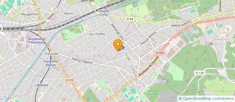 localisation de l'entreprise MONSIEUR NOURDINE BELHADJ à SEVRAN