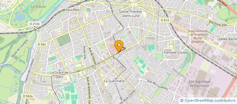 localisation de l'entreprise MONSIEUR NOURDINE BENMERZOUG à CAEN