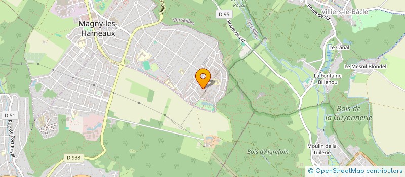 localisation de l'entreprise MONSIEUR NOURDINE BOUGUETTAYA  MAGNY-LES-HAMEAUX