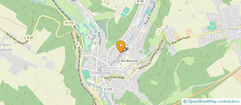 localisation de l'entreprise MONSIEUR NOURDINE BOUZOUAG  LILLEBONNE