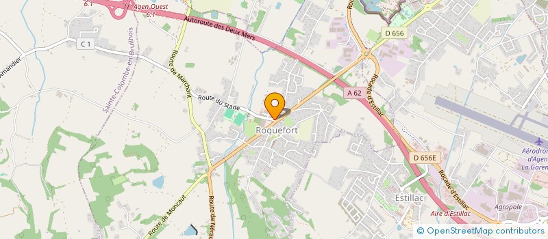 localisation de l'entreprise MONSIEUR NOURDINE CHAALAL  ROQUEFORT