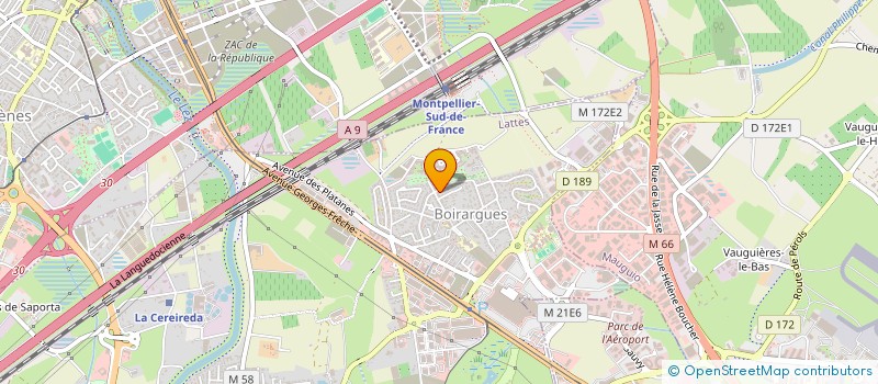 localisation de l'entreprise MONSIEUR NOURDINE DAHMANI à LATTES