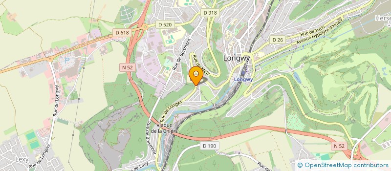 localisation de l'entreprise MONSIEUR NOURDINE DJAMA à LONGWY