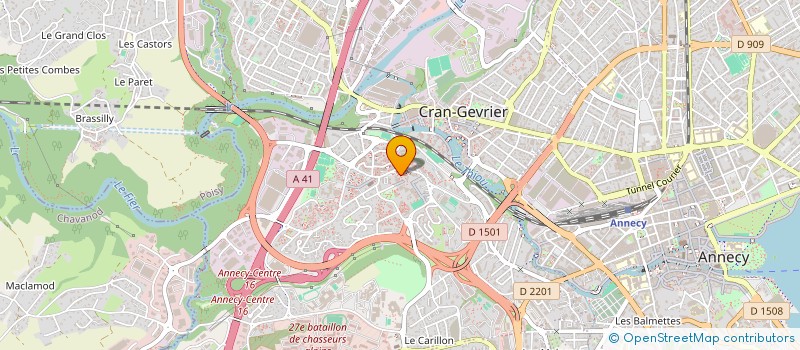 localisation de l'entreprise MONSIEUR NOURDINE EL MAHI  RUMILLY