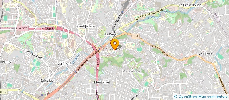 localisation de l'entreprise MONSIEUR NOURDINE HILALI  MARSEILLE