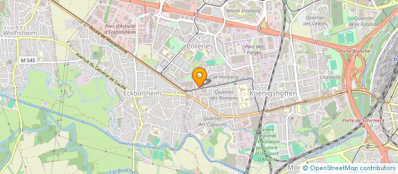 localisation de l'entreprise MONSIEUR NOURDINE JEBLI  STRASBOURG