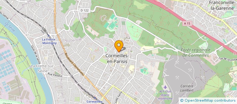 localisation de l'entreprise MONSIEUR NOURDINE KHERMOUS  CORMEILLES-EN-PARISIS