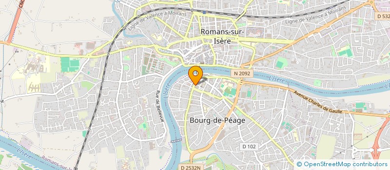 localisation de l'entreprise MONSIEUR NOURDINE KHIATI à BOURG-DE-PEAGE
