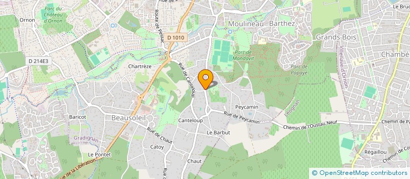 localisation de l'entreprise MONSIEUR NOURDINE MASKI à GRADIGNAN