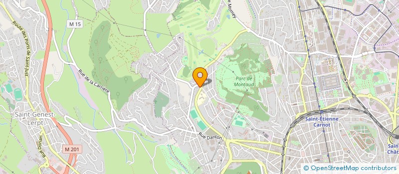 localisation de l'entreprise MONSIEUR NOURDINE OUGHLISSI  SAINT-ETIENNE