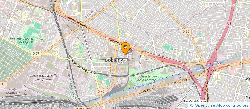 localisation de l'entreprise MONSIEUR NOURDINE SALHI à BOBIGNY