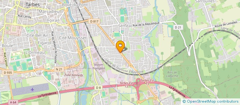 localisation de l'entreprise MONSIEUR NOURDINE SEGHIRI  SEMEAC