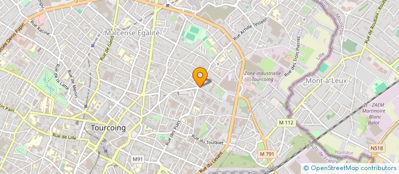 localisation de l'entreprise MONSIEUR NOURDINE ZARZAR à TOURCOING