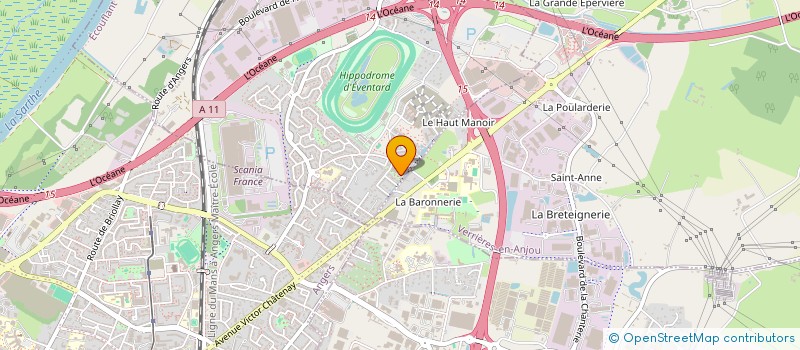 localisation de l'entreprise MONSIEUR NOURDINE ZIDANI  ECOUFLANT