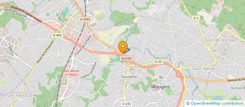 localisation de l'entreprise MONSIEUR NOURDINE ZITOUNI à MOUGINS