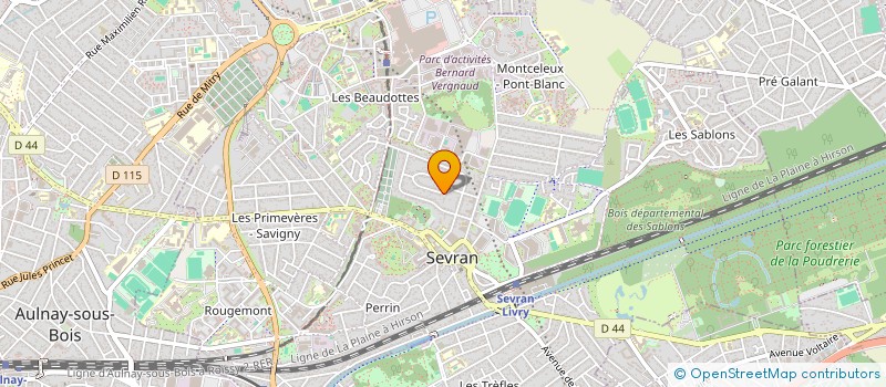 localisation de l'entreprise MONSIEUR NOUREDDIN ZARGUIT à SEVRAN