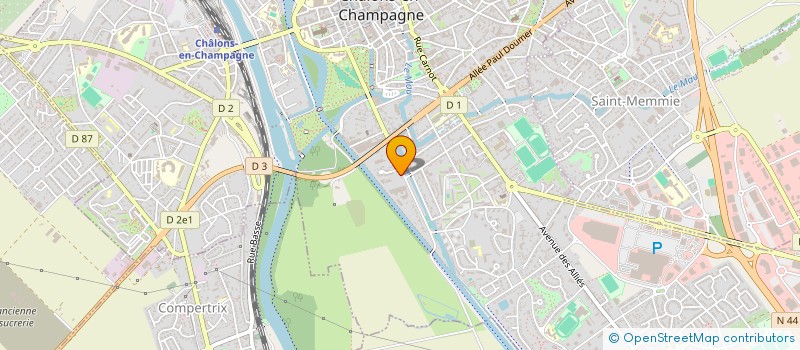 localisation de l'entreprise MONSIEUR NOUREDDIN ZERHOUNI à CHALONS-EN-CHAMPAGNE