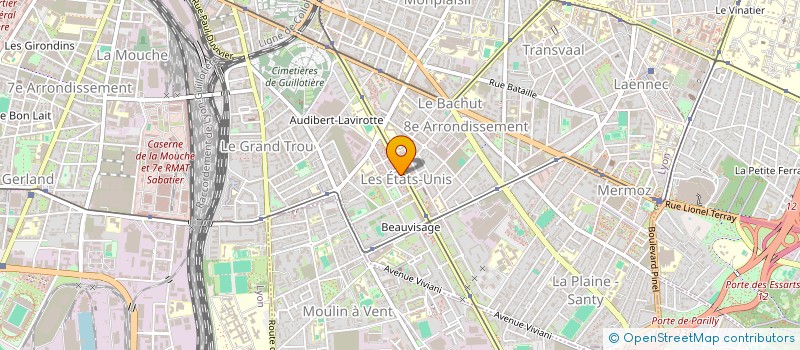 localisation de l'entreprise MONSIEUR NOUREDDINE ABDOU  LYON