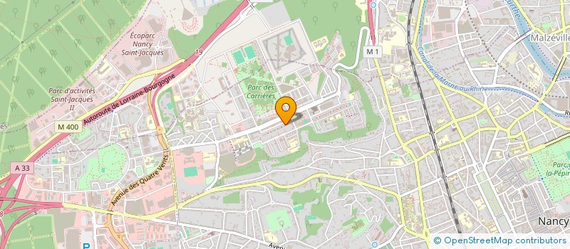 localisation de l'entreprise MONSIEUR NOUREDDINE AHMED YAHIA  NANCY