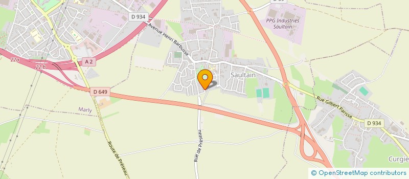 localisation de l'entreprise MONSIEUR NOUREDDINE AIT IHYA  SAULTAIN