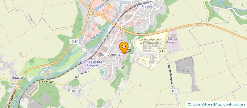 localisation de l'entreprise MONSIEUR NOUREDDINE ALLAOUA  PROVINS