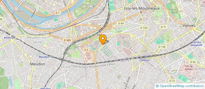 localisation de l'entreprise MONSIEUR NOUREDDINE AZZOUG à ISSY-LES-MOULINEAUX