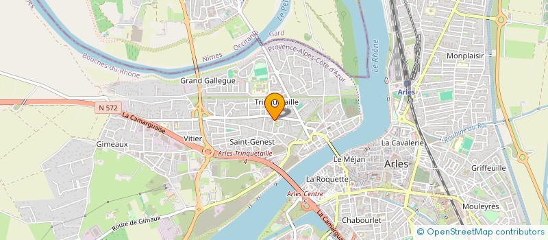 localisation de l'entreprise MONSIEUR NOUREDDINE BAREBITA  ARLES