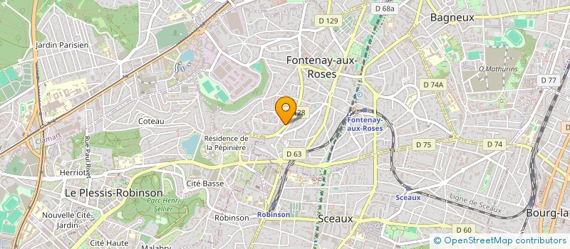 localisation de l'entreprise MONSIEUR NOUREDDINE BELGHITH à FONTENAY-AUX-ROSES